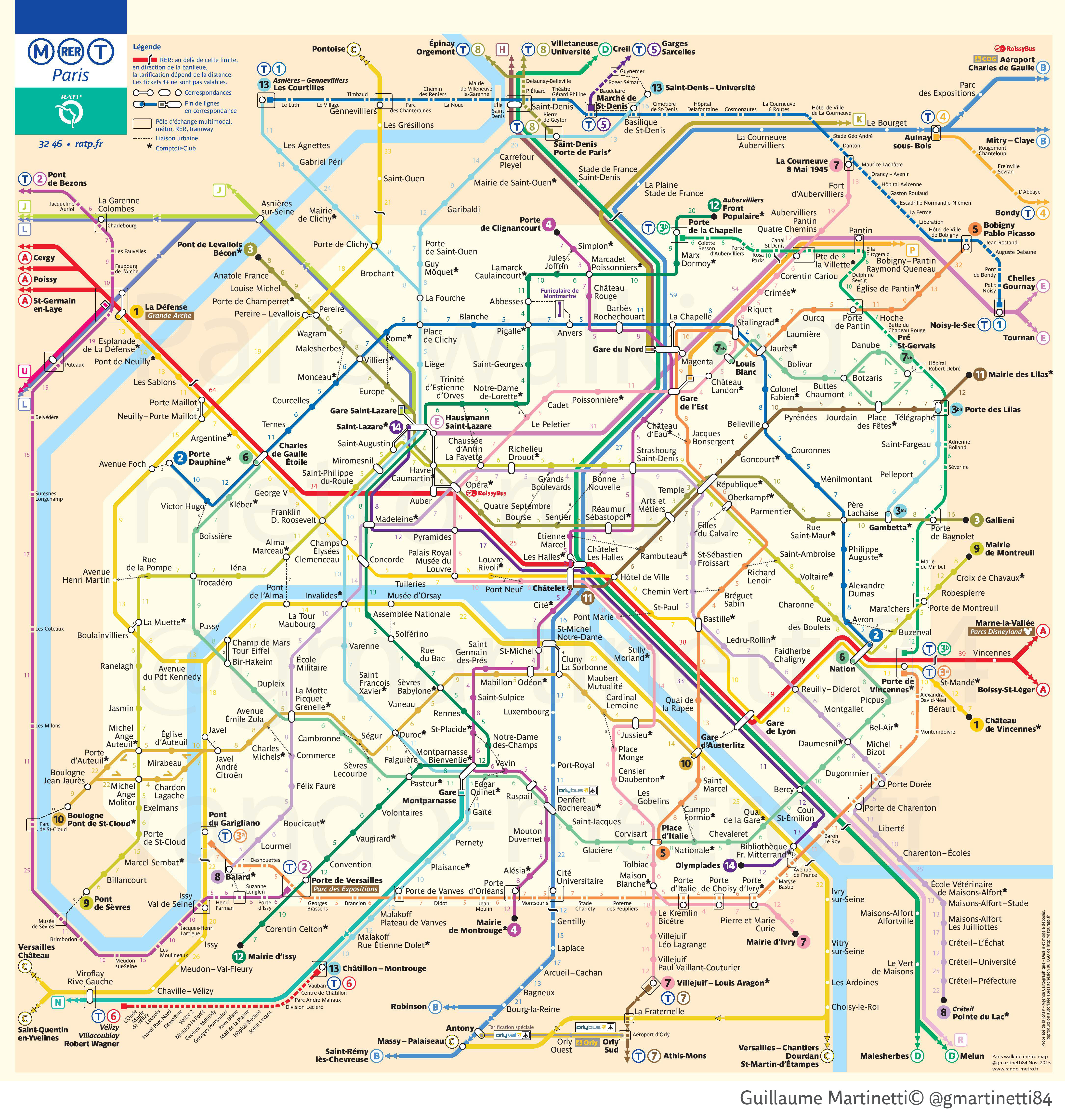 Visualisez le plan à pieds !
