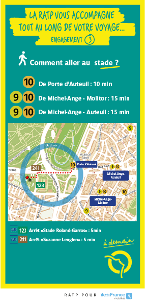 Comment aller au stade ?