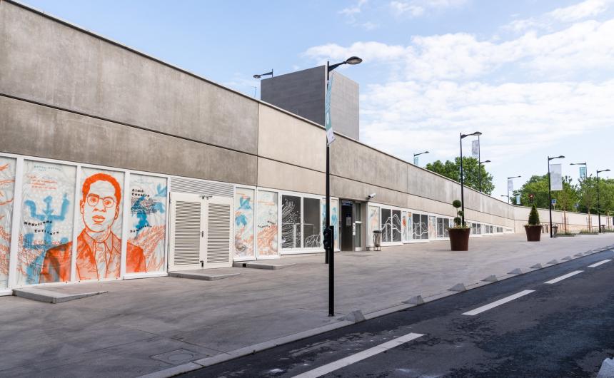 fresque Aimé Césaire
